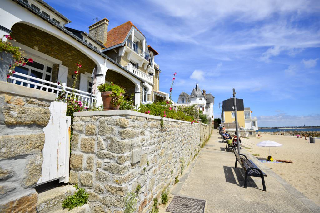 Playa "Larmor plage" Costa oueste