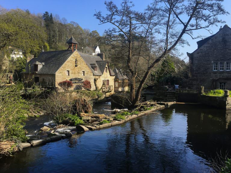 Pont Aven, la rivière