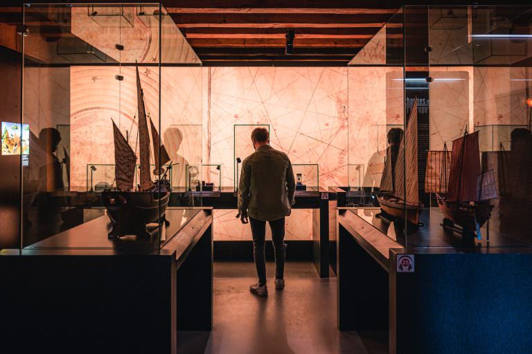 Besuch der Ausstellung im Musée national de la Marine in Port-Louis (Morbihan, Südbretagne)