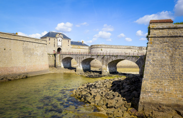 Extérieur de la Citadelle de Port-Louis