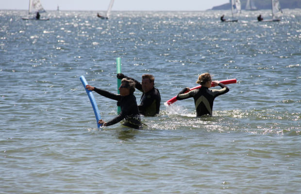 Sortie marche aquatique avec Kerguelen Sports Océan à Larmor-Plage