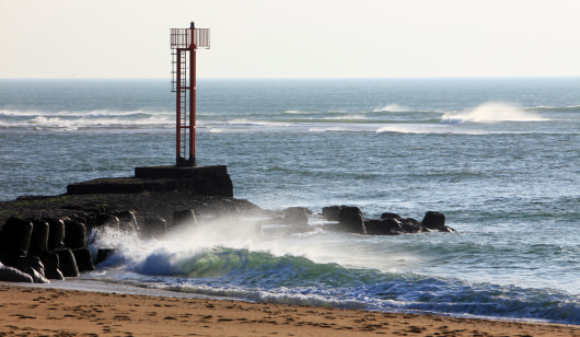 Eingang zur Ria d'Etel und Tempette (Morbihan)