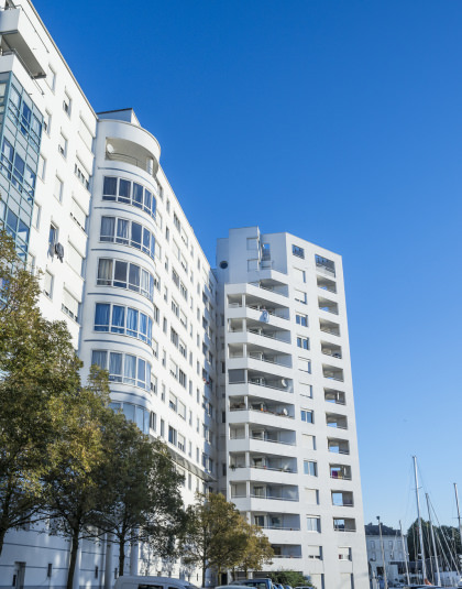 Les immeubles du Quai de Rohan - Lorient